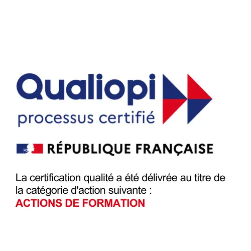 Logo de la certification Qualiopi